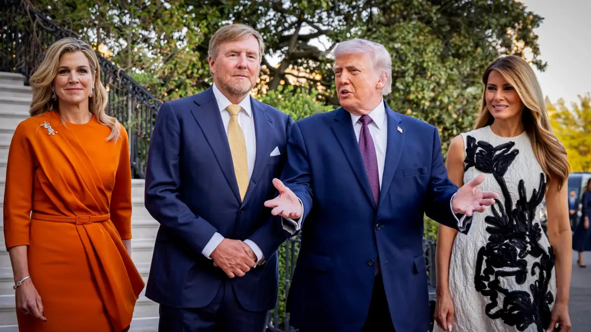 Los reyes Guillermo y Máxima, en una discutida visita