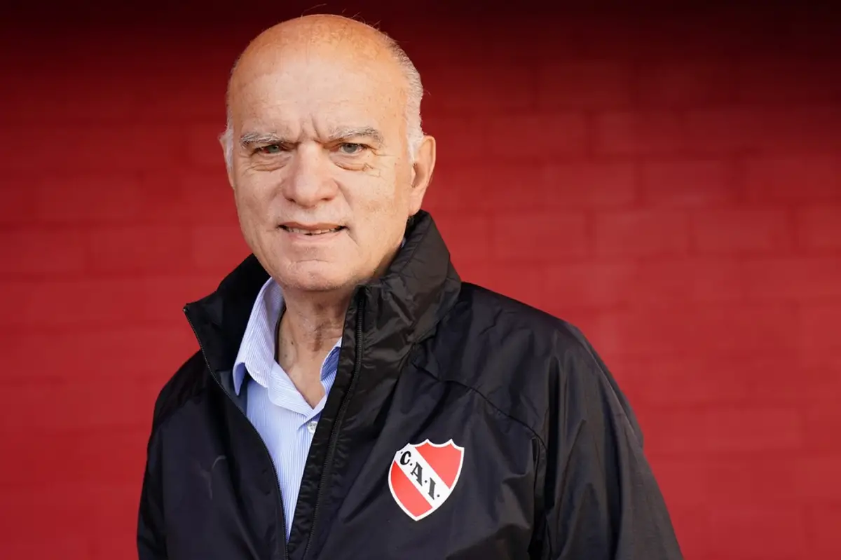 Grindetti, presidente de Independiente, habló sobre el penal cobrado a favor de Boca.