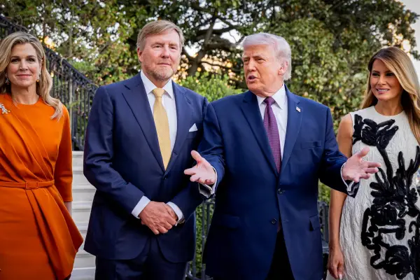 Los reyes Guillermo y Máxima, en una discutida visita