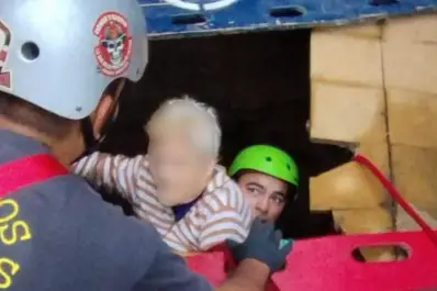 Una mujer de 86 años cayó en un pozo de cuatro metros en su casa de Rosario