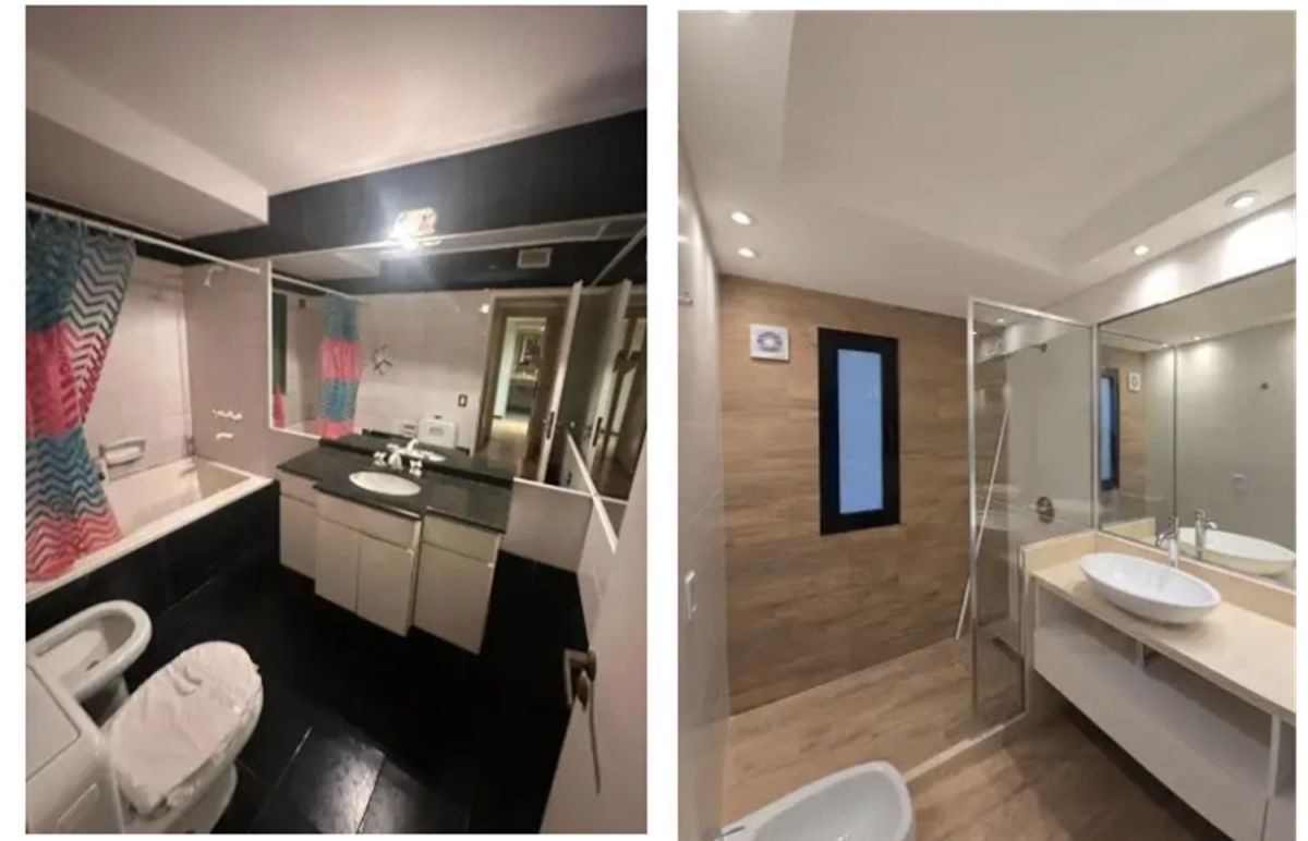 EL BAÑO. Antes y después de la reforma