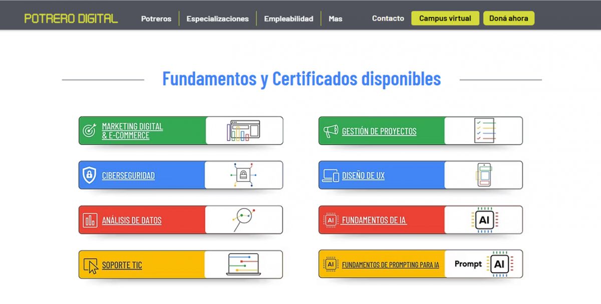 FORMACIÓN. Google ofrece becas para formarse en inteligencia artificial y habilidades digitales.