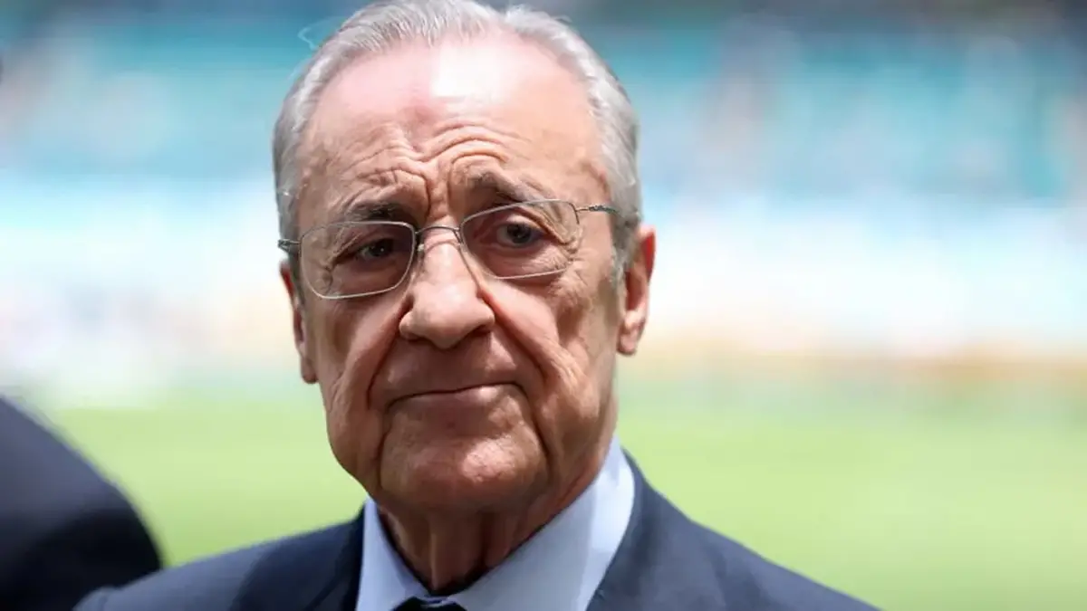 Florentino Pérez, presidente del Real Madrid.