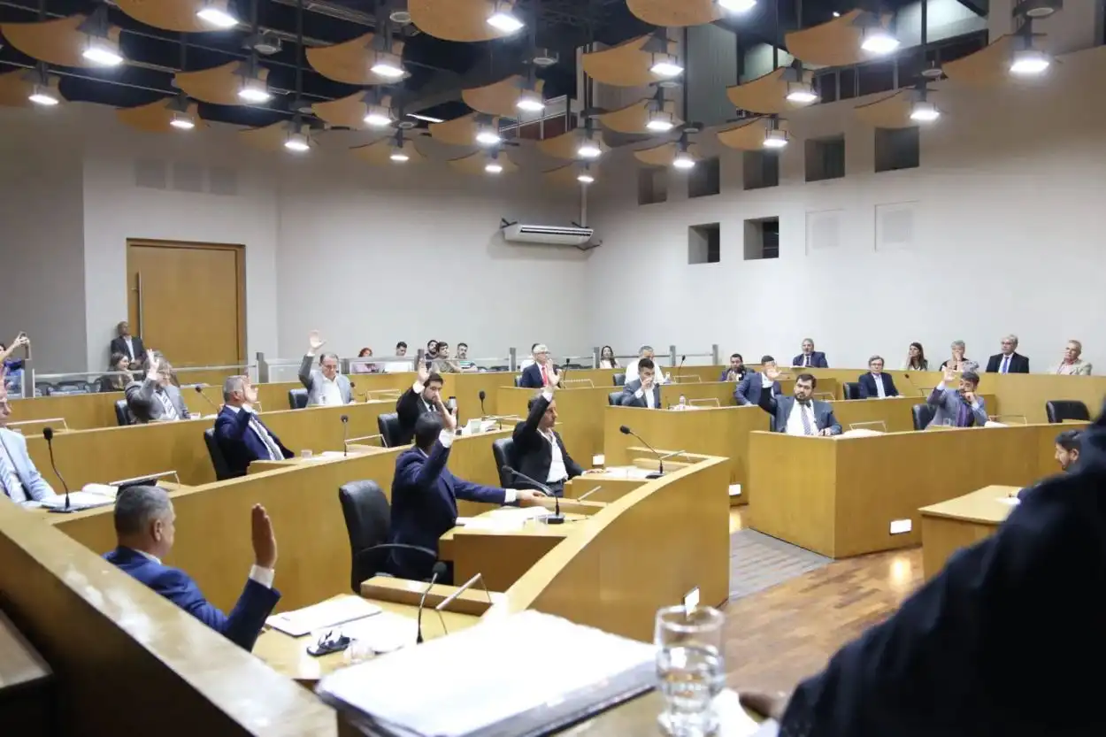 AVAL POLÍTICO. El cuerpo parlamentario respaldó al gabinete municipal.