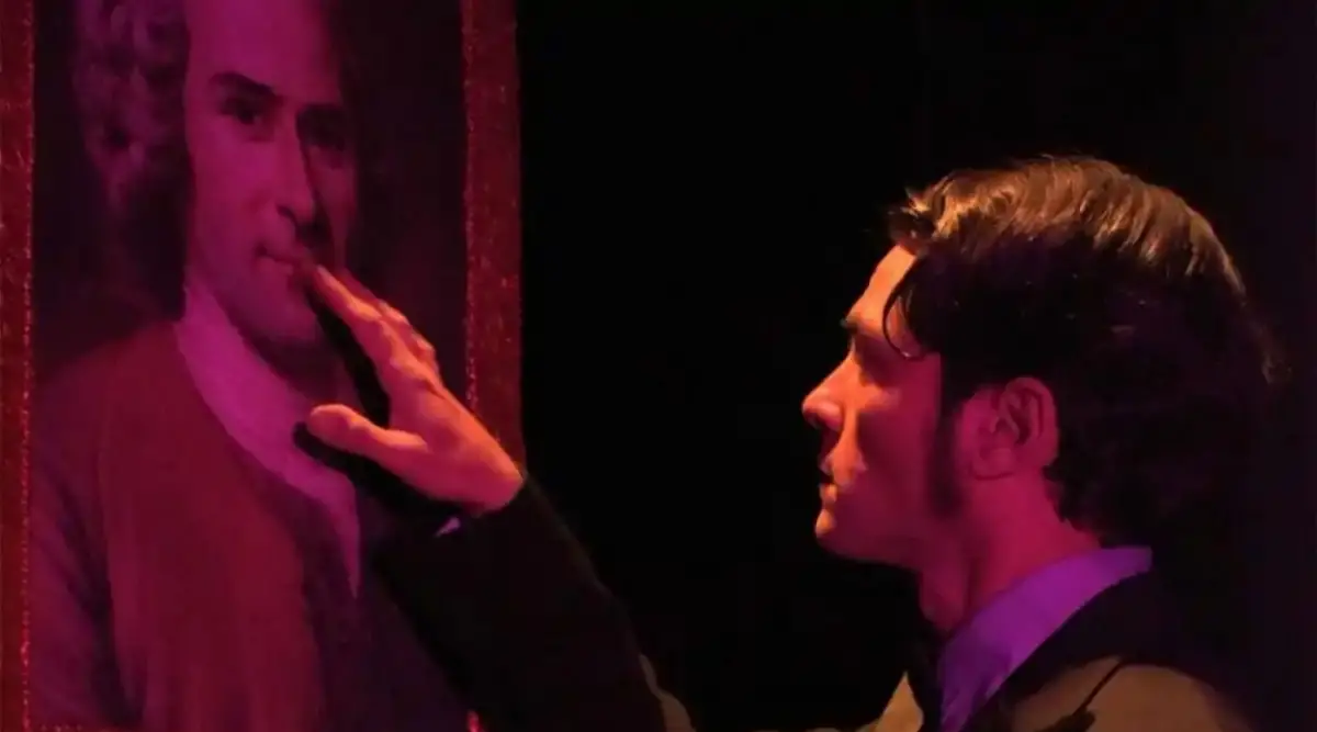 HISTORIAS PARALELAS. “Alberdi en el espejo” está protagonizado por Mario Ramírez, en dos personajes.