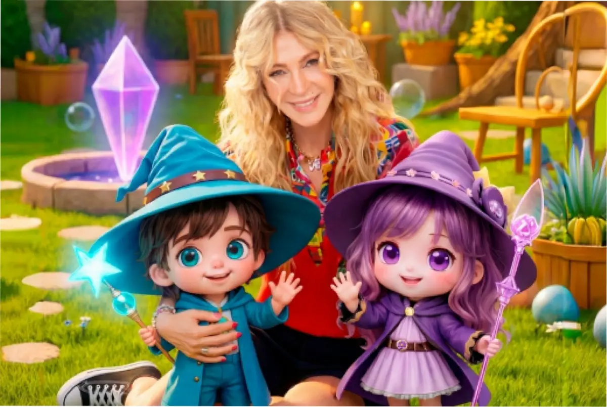 Cris Morena colabora con la exitosa plataforma de entretenimiento y aprendizaje infantil, Wizzy