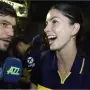 ¿Se besaron o no?: Nicolás Luaces y Daniela Iker revelaron qué pasó tras el partido de Boca