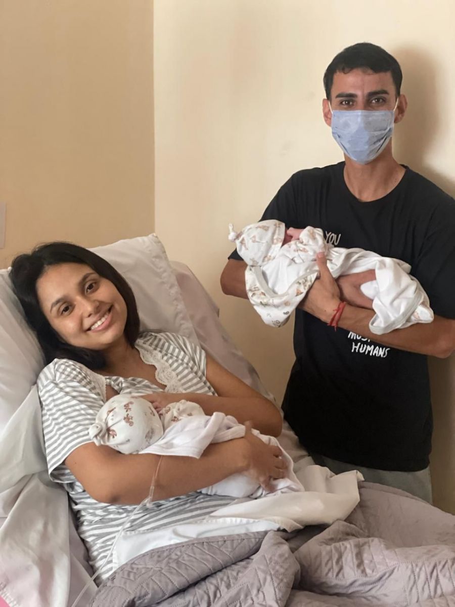 Trabaja como inspector de tránsito, juega en Marapa y acaba de ser padre de gemelos