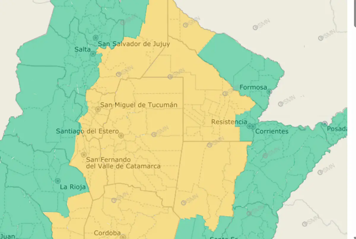 Fin de semana con calor y tormentas en el NOA: qué dice el pronóstico