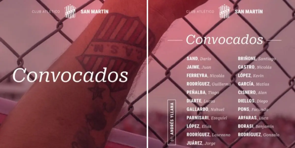 Los elegidos en el equipo local