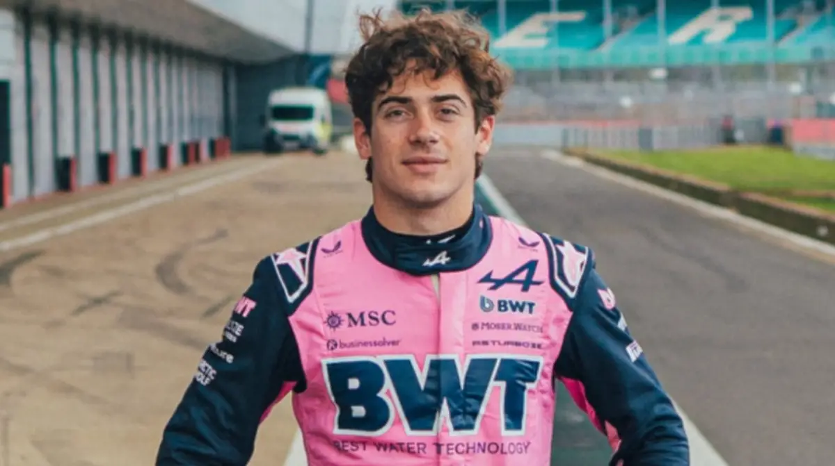 Franco Colapinto se emocionó por la exhibición en Buenos Aires: “Es un sueño hecho realidad”