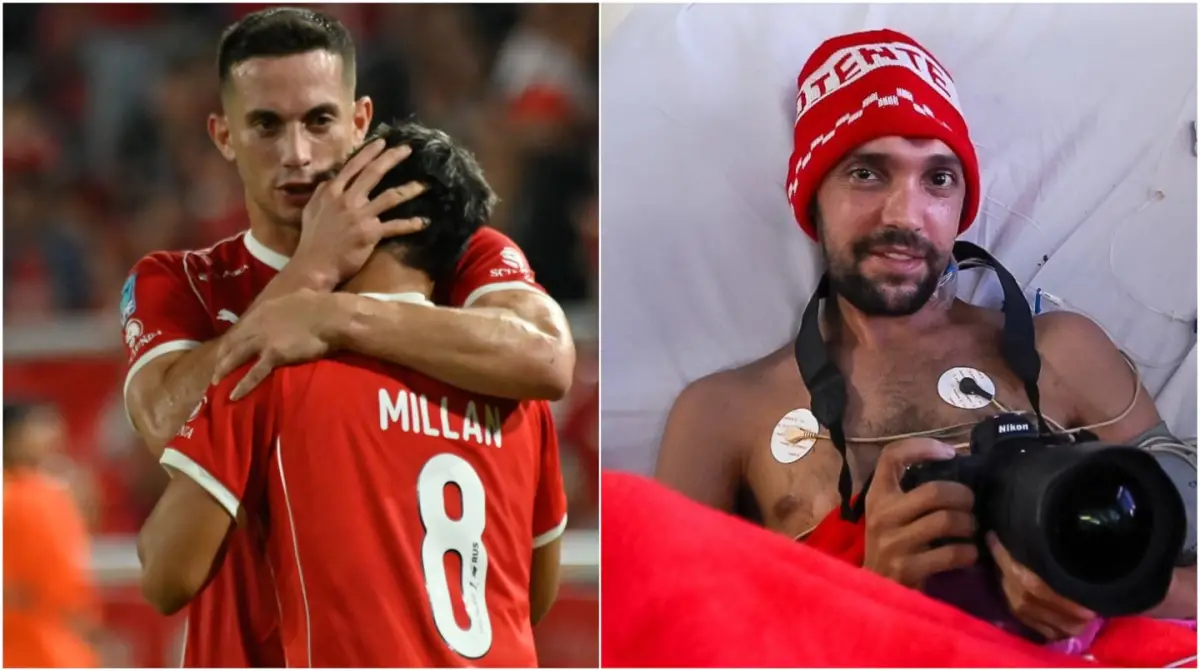 Iván Marcone le dedicó el triunfo de Independiente a Pablo Grillo y pidió justicia por el fotógrafo