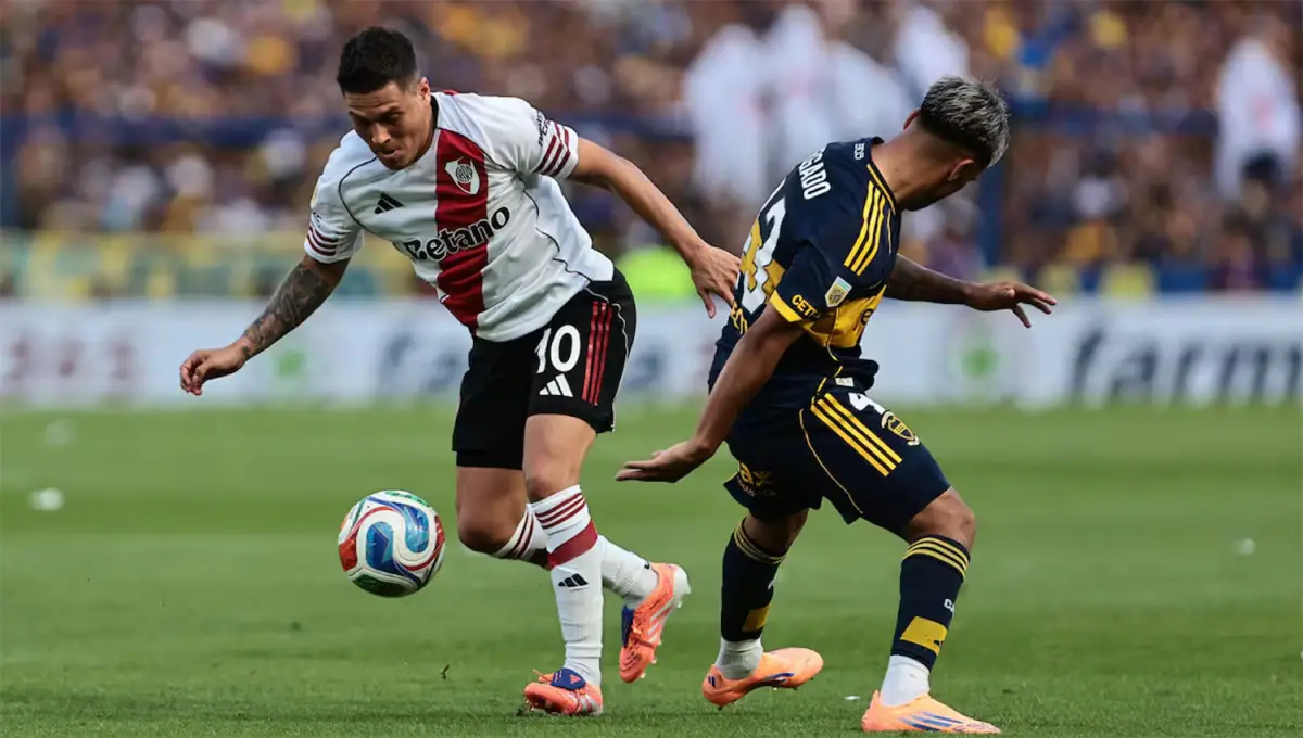 ACCIÓN. El país se paralizará con una nueva edición del Superclásico entre River Plate y Boca Juniors.