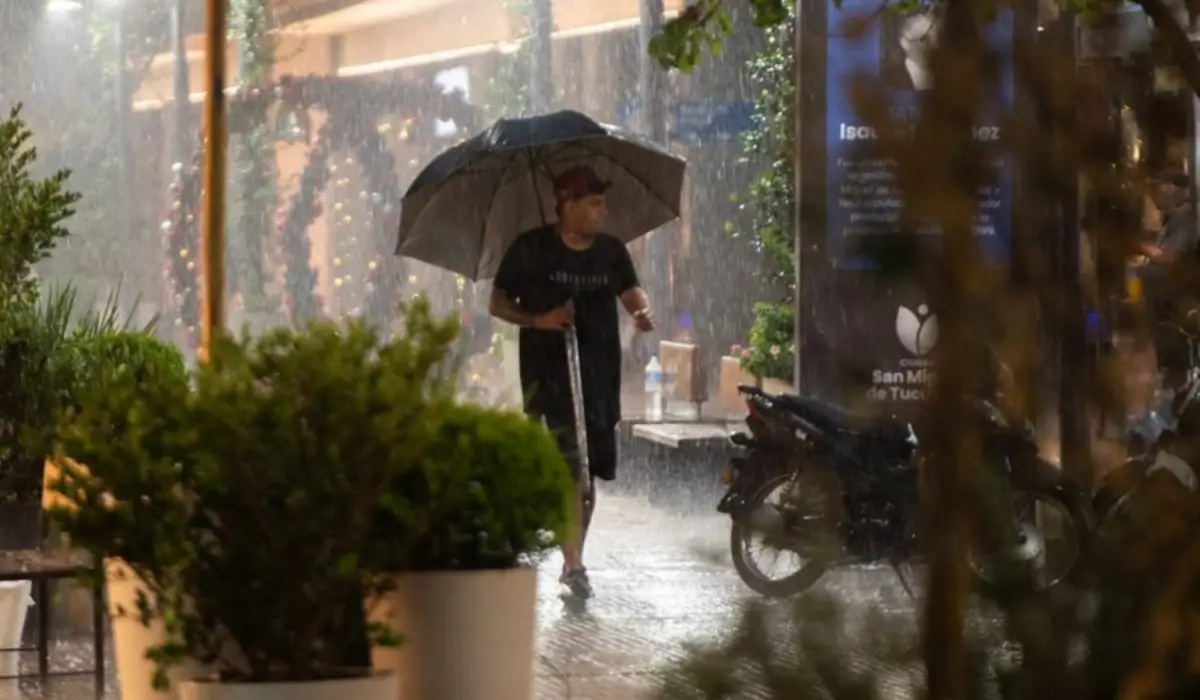 Alerta amarilla por tormentas para Tucumán.