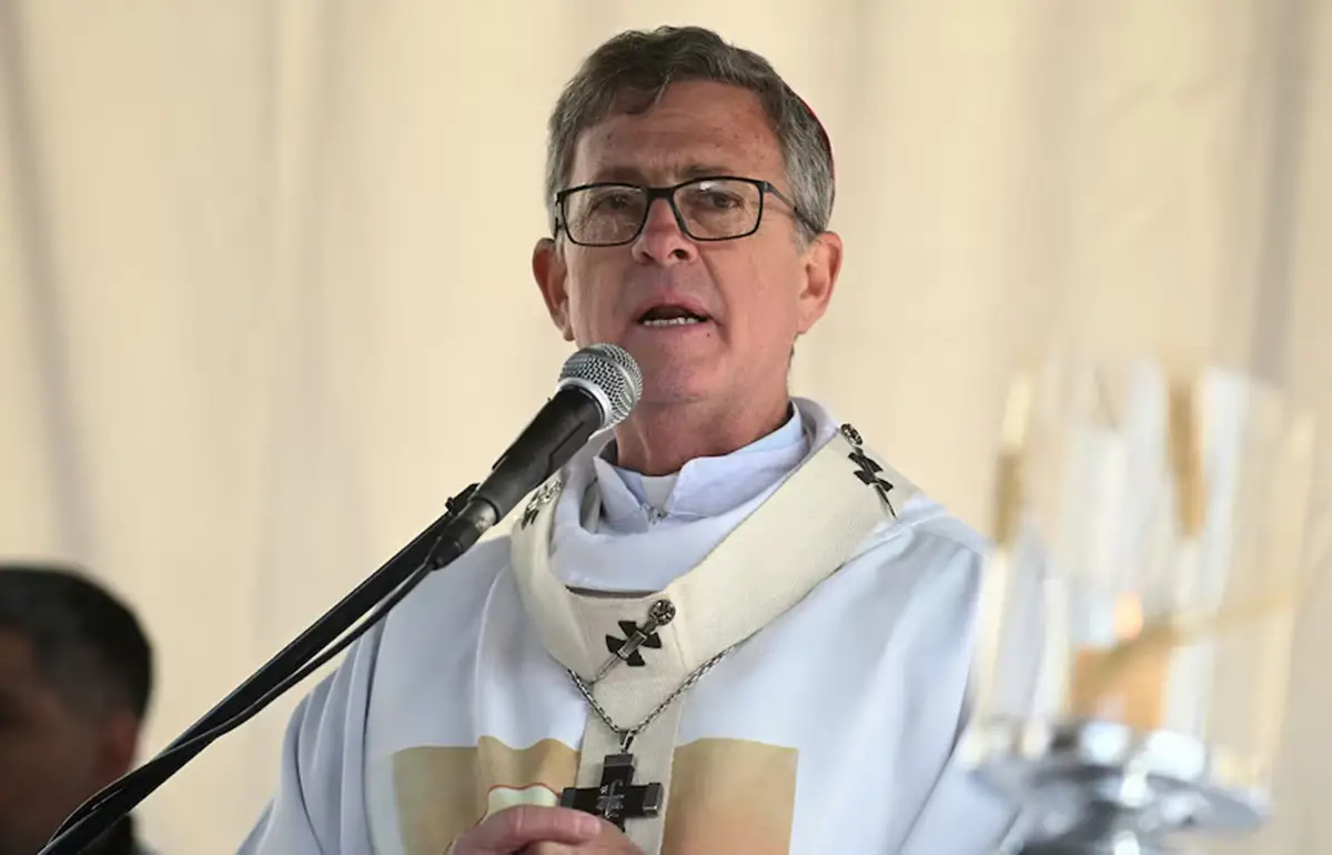 HOMILÍA. El monseñor García Cuerva, arzobispo de Buenos Aires.