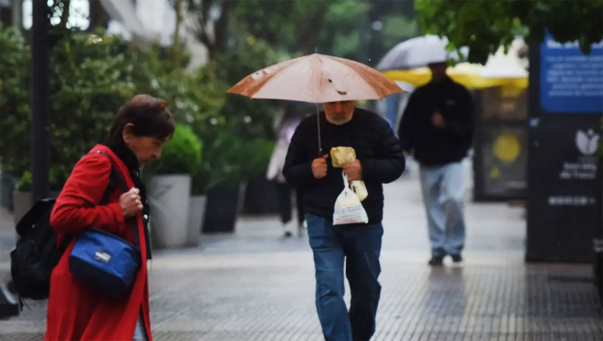 LLUVIAS OTRA VEZ. Un frente frío y lluvioso se quedará sobre la región al menos hasta el jueves. 