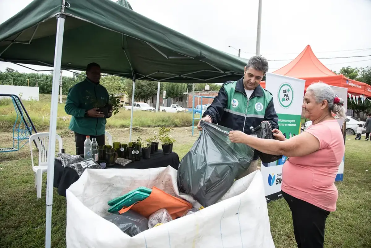 Programa SE-PA-RÁ: los puntos de Eco Canje habilitados para esta semana en Tucumán