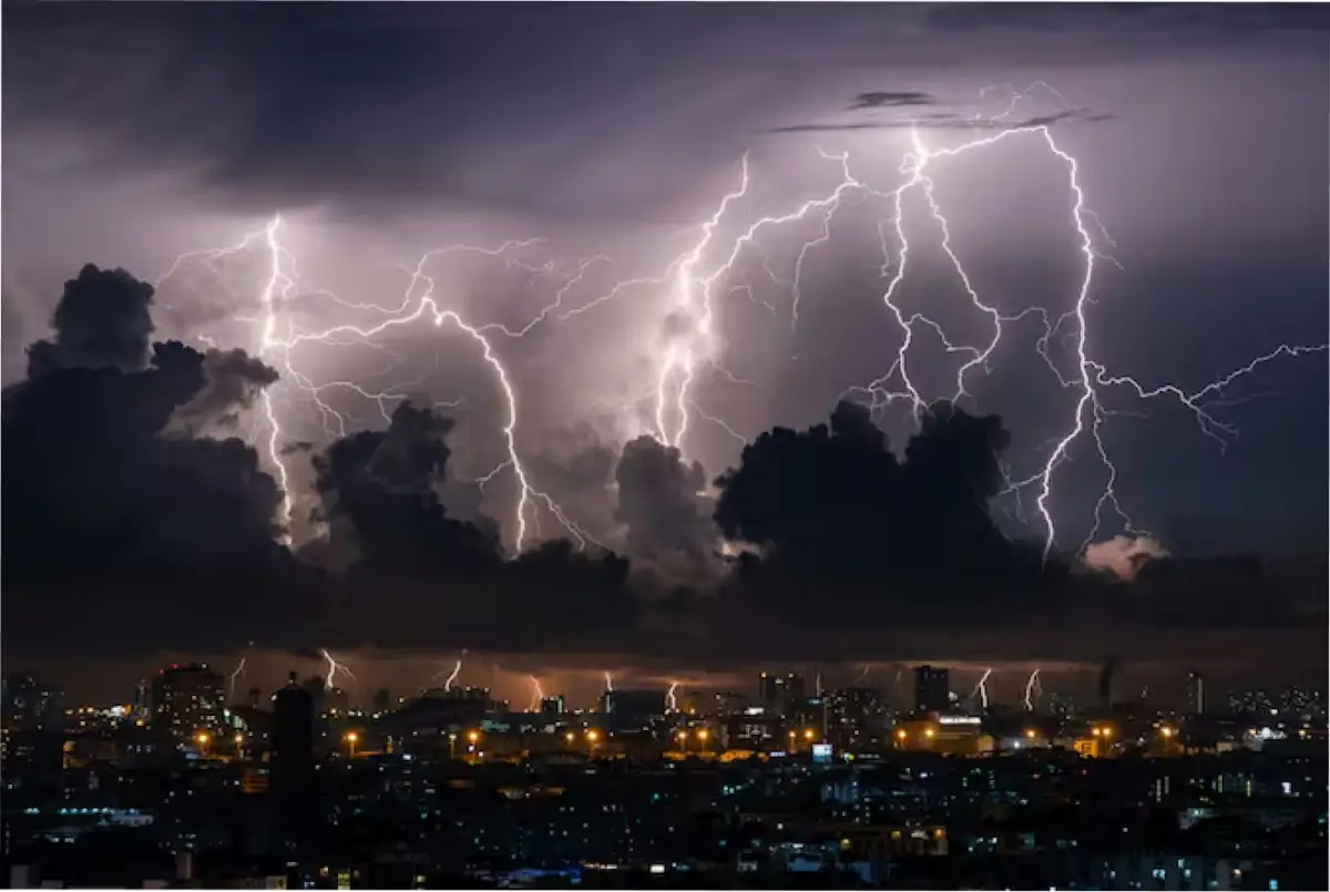 Se esperan tormentas en el noreste del país.