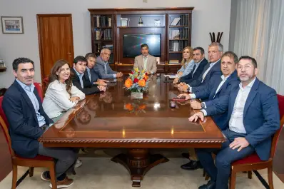 Acevedo se reunió con los presidentes de bloque de la Legislatura para acordar metodologías de trabajo a futuro
