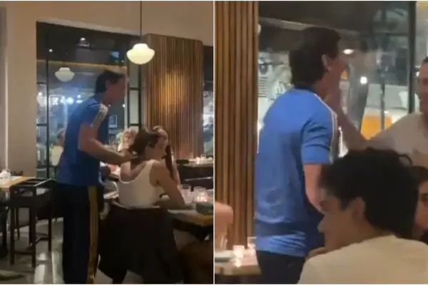 Así celebró Claudio Úbeda la victoria de Boca contra River: cena, aplausos y una escena viral