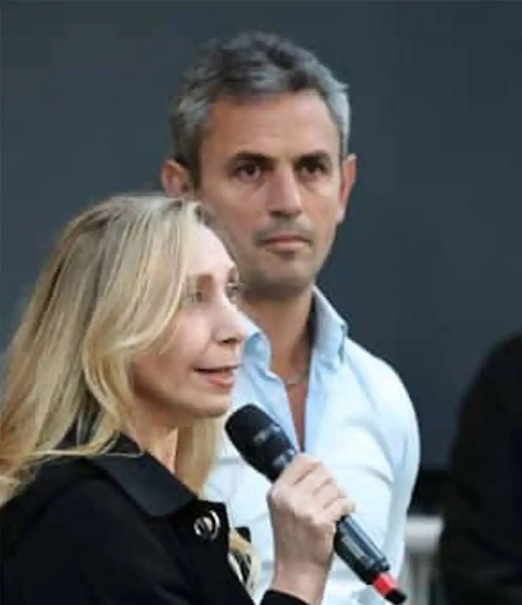 Karina Milei, junto a Martín Menem.