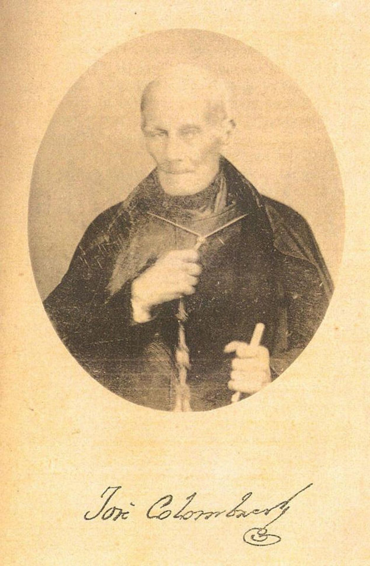 Recuerdos fotográficos: El Obispo Colombres, único congresal de 1816 fotografiado