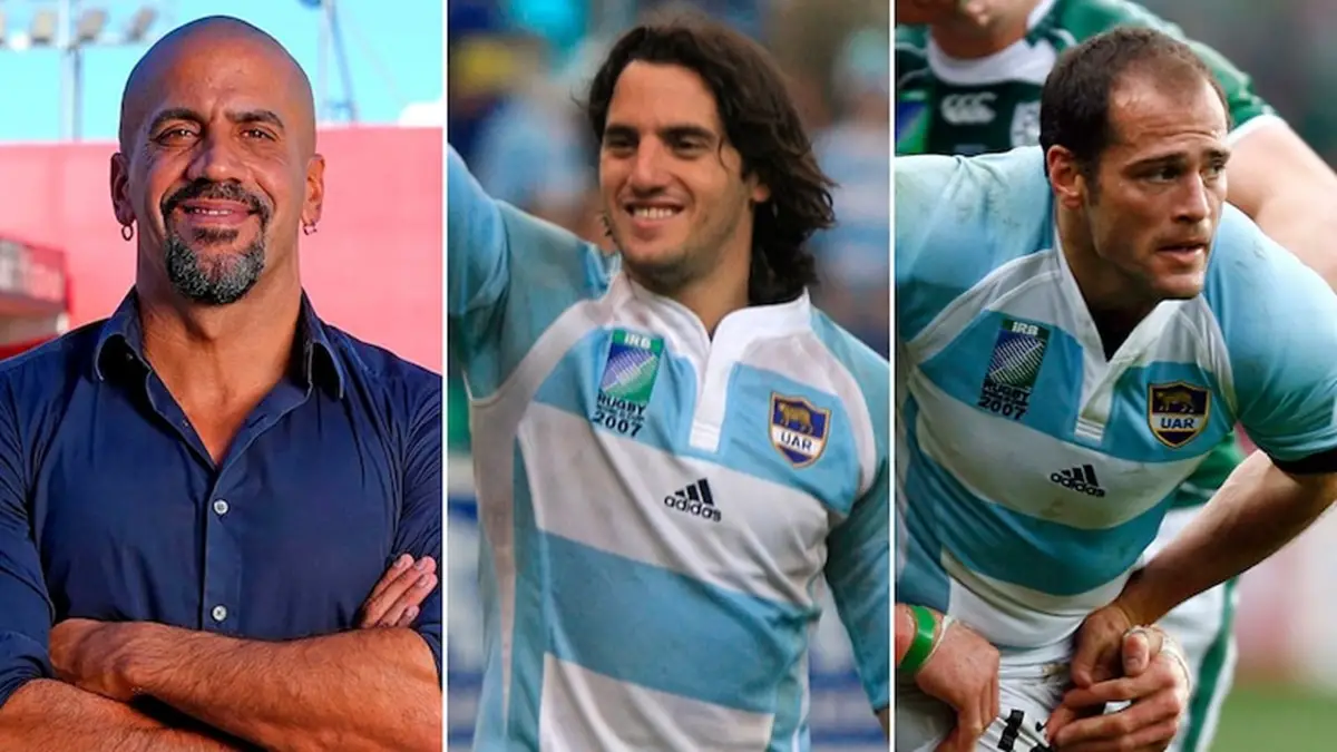 RECUERDO. Juan Sebastián Verón habló sobre el momento que vivió junto a Agustín Pichot y a Felipe Contempomi.