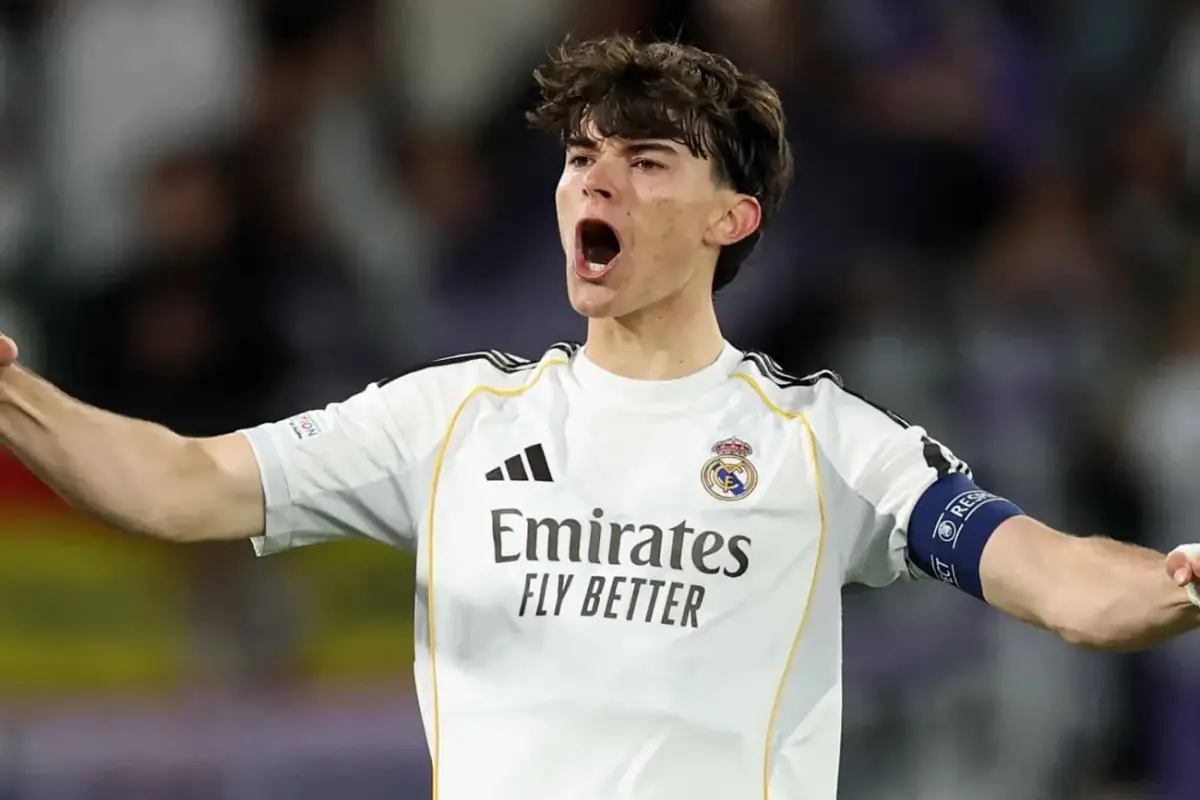 Carlos Diez fue capitán del Real Madrid en la UEFA Youth League.