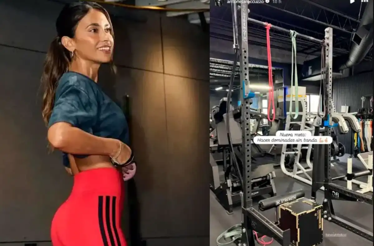 Antonela Roccuzzo quiere conquistar el ejercicio más respetado en el gimnasio