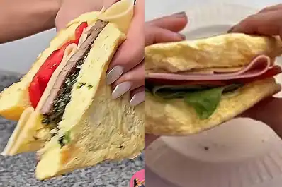 Pan de huevo: cómo preparar la base de un sándwich sin ningún tipo de harina