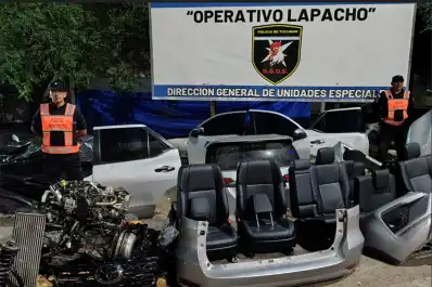 Roban motos y vehículos, son desarmados y en 10 días los mandan por encomiendas