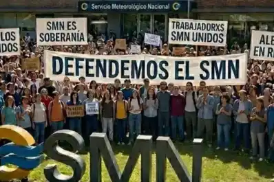 Paro en el Servicio Meteorológico por despidos y alerta por impacto en vuelos