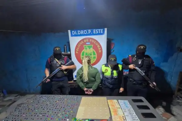 Narcomenudeo: desarticularon kioscos que comercializaban drogas en Alderetes y San Miguel de Tucumán