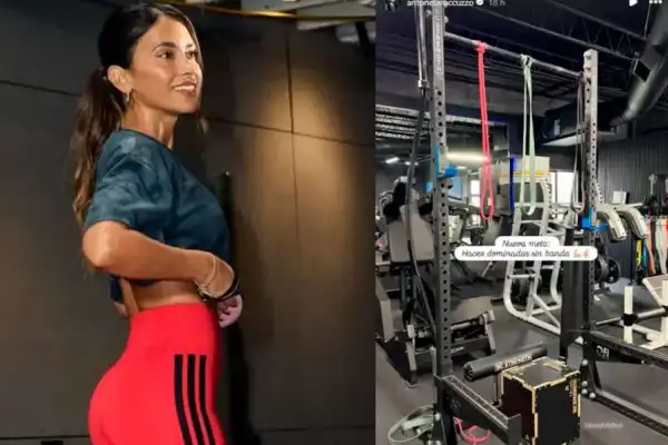 Antonela Roccuzzo quiere conquistar el ejercicio más respetado en el gimnasio
