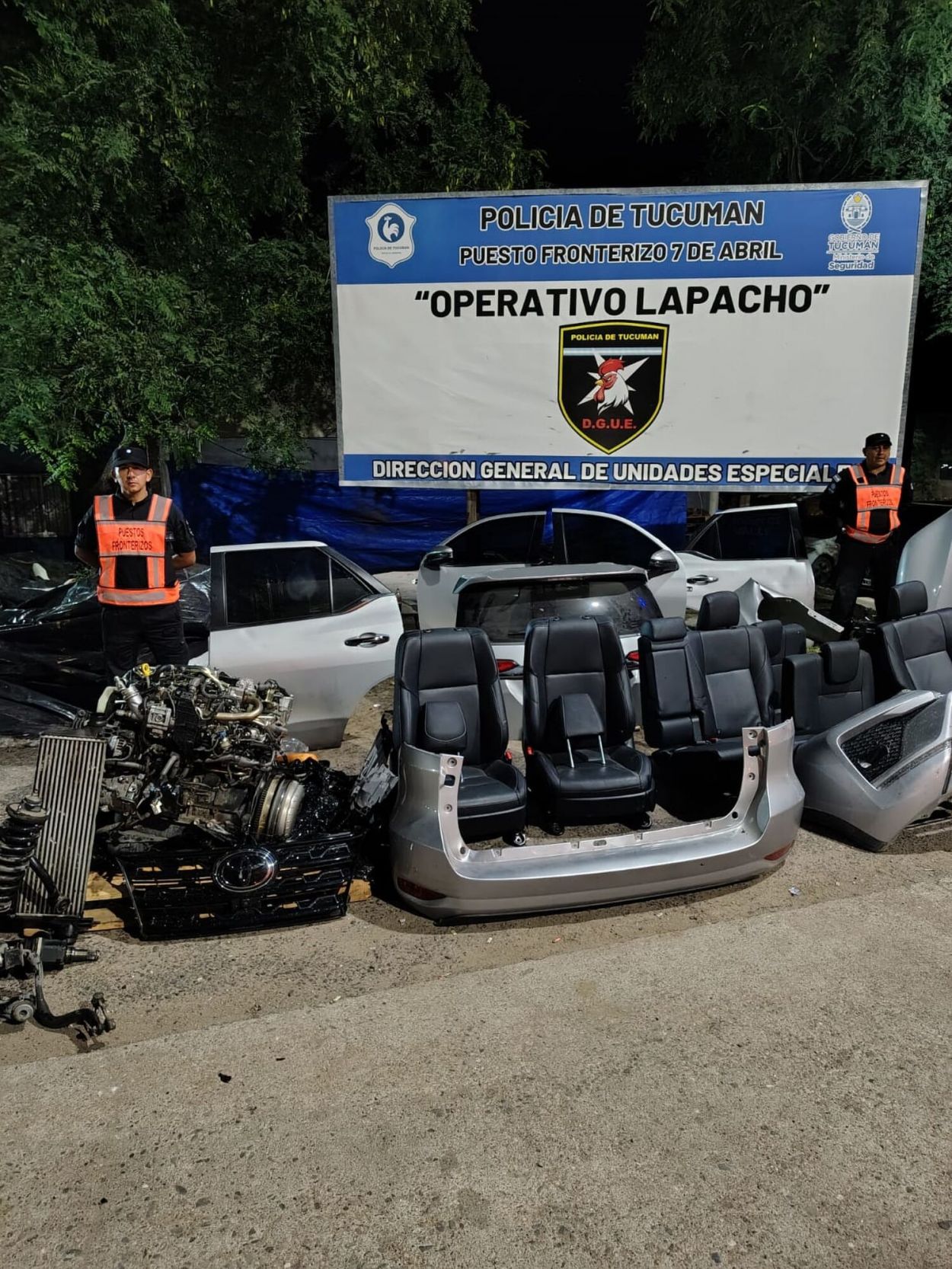 Roban motos y vehículos, son desarmados y en 10 días los mandan por encomiendas