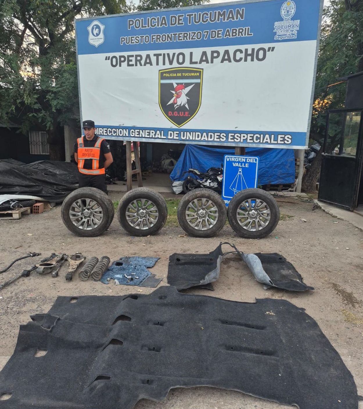 Roban motos y vehículos, son desarmados y en 10 días los mandan por encomiendas