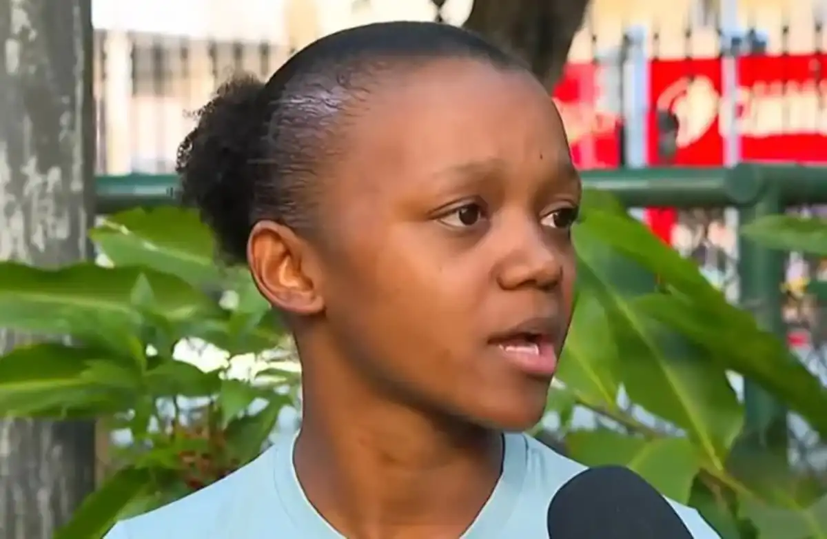 SAMARA LIMA, la joven insultada por un argentino en Brasil. 