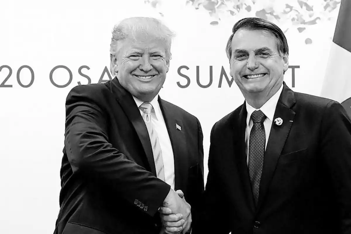 TENSIÓN. Tropiezo diplomático por el apoyo de Trump a Bolsonaro.