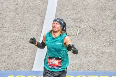 Histórico: Un tucumano se consagró como el mejor argentino en la Maratón de Boston