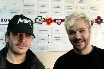 Los hermanos Sardelli, de Airbag, apadrinaron el Garrahan con una importante donación