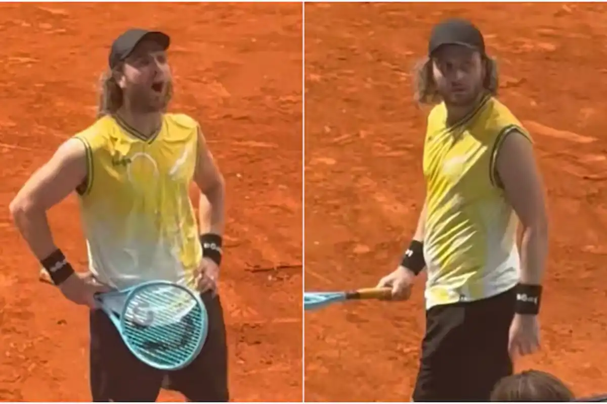 Trungelliti denunció racismo y protagonizó un cruce con el público. 