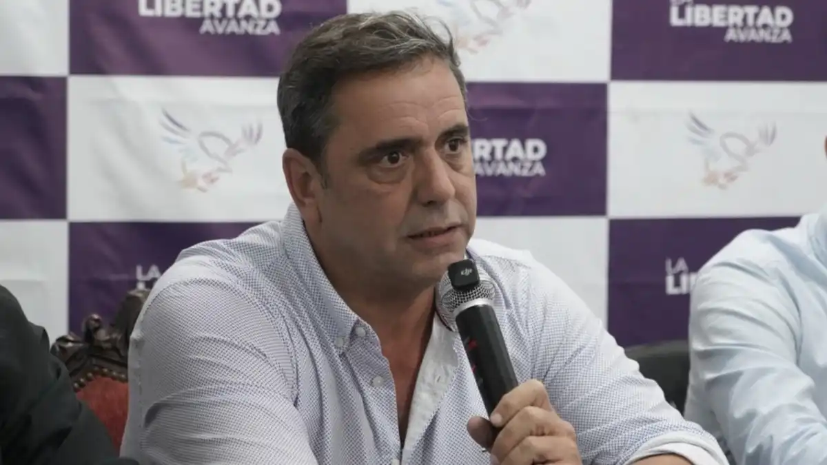 Lisandro Catalán, presidente de La Libertad Avanza en Tucumán.