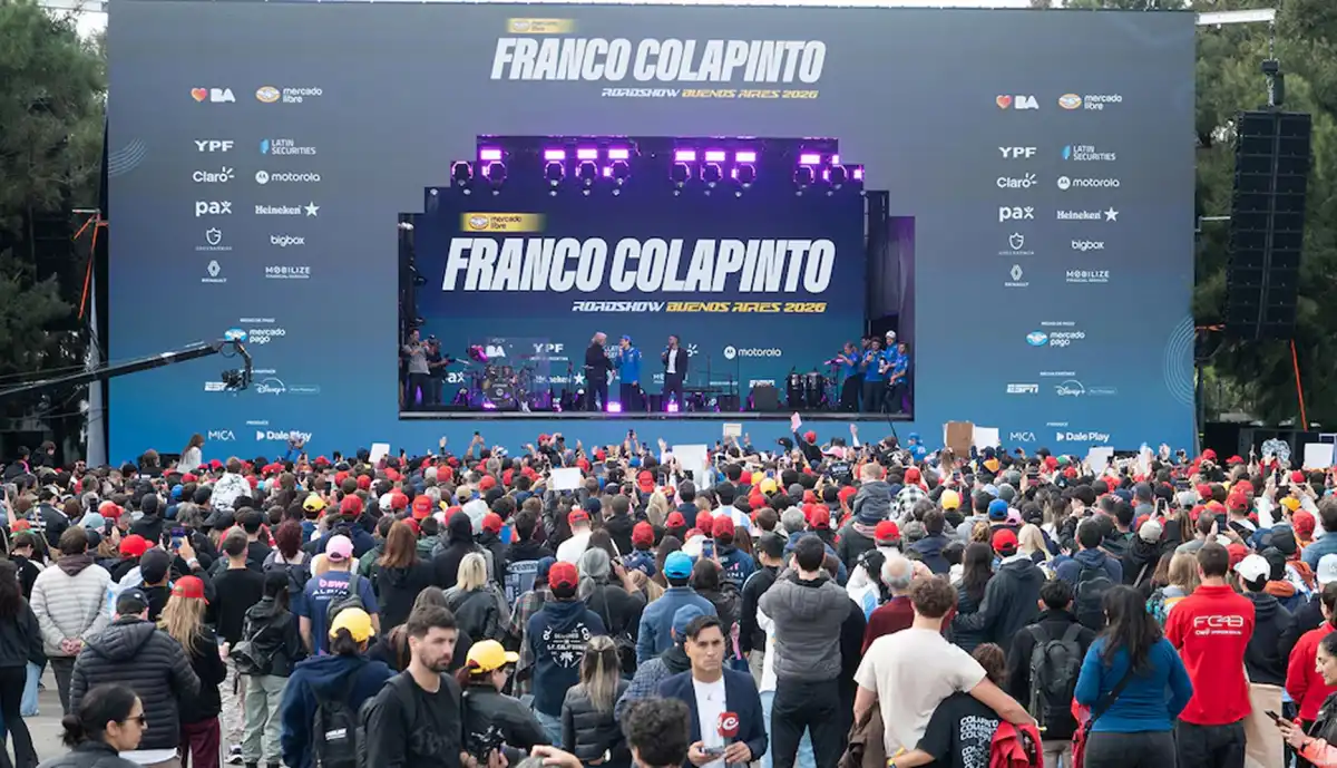 Franco Colapinto palpita su exhibición en Buenos Aires y sueña con la vuelta de la F1