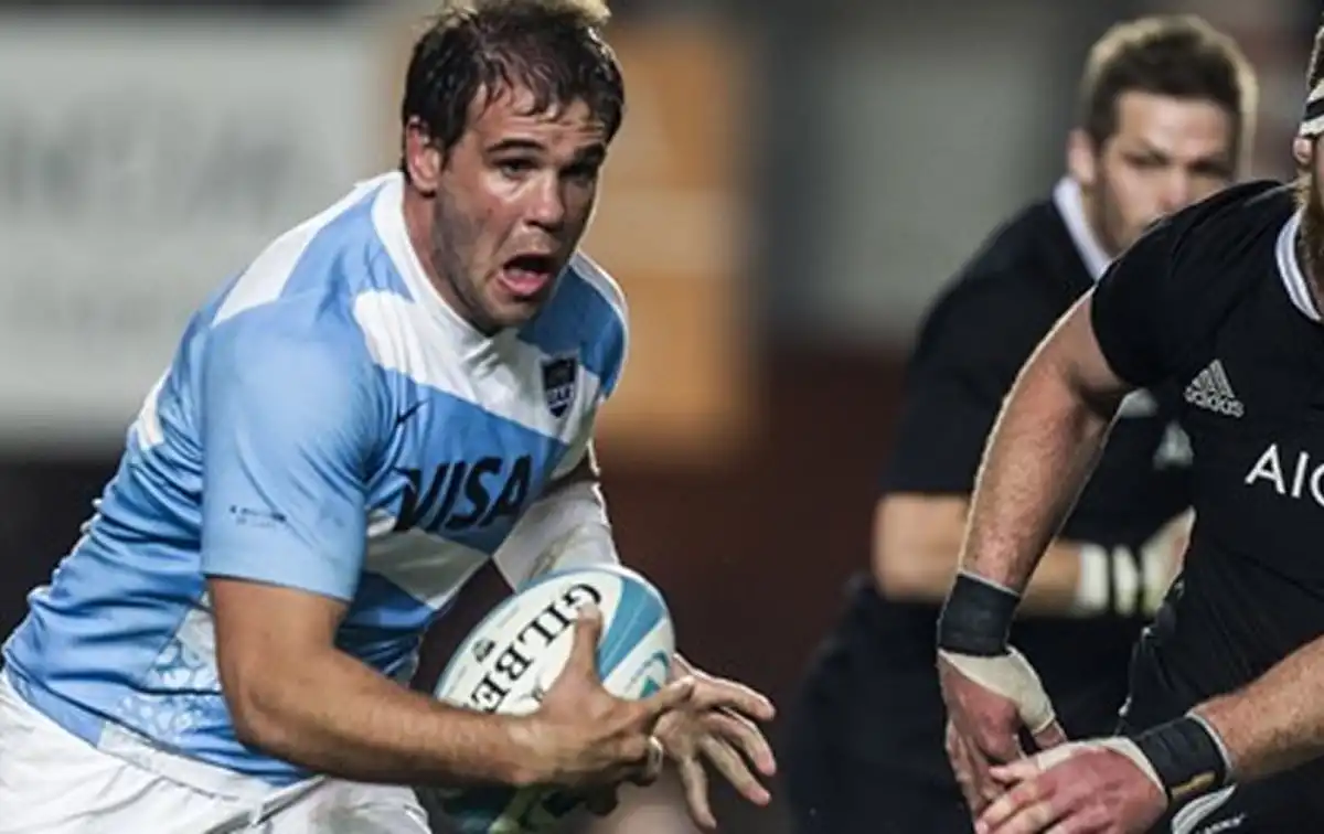 Benjamín Macome, de Los Pumas.