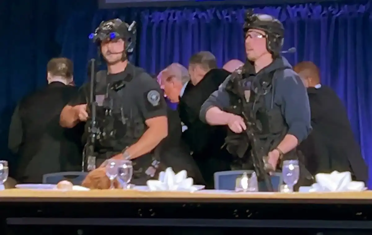 Así fue respuesta del Servicio Secreto ante el ataque del presunto tirador durante la cena de corresponsales en Washington