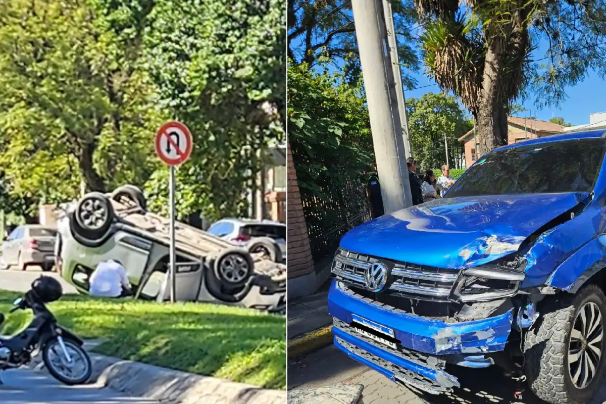 LOS VEHÍCULOS QUE PARTICIPARON del accidente. 