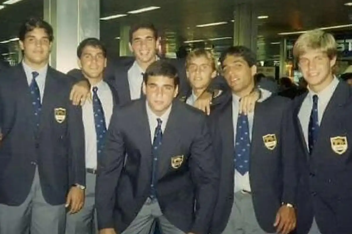 RECUERDO. Lazcano Miranda fue parte del último plantel de Los Pumitas que se consagró campeón del mundo.