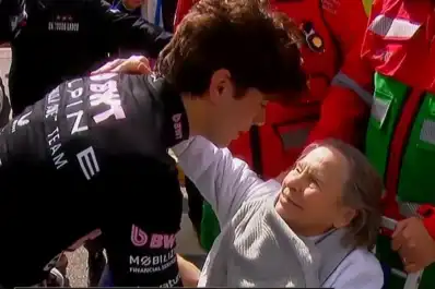 Colapinto y la escena más emotiva del show en Buenos Aires: el encuentro con su abuela