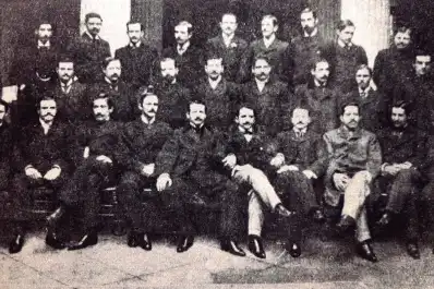 Recuerdos fotográficos: Padilla y Larreta, caminantes de la vida