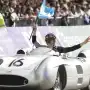 Franco Colapinto manejó la Flecha de Plata de Fangio en Buenos Aires y emocionó a todos